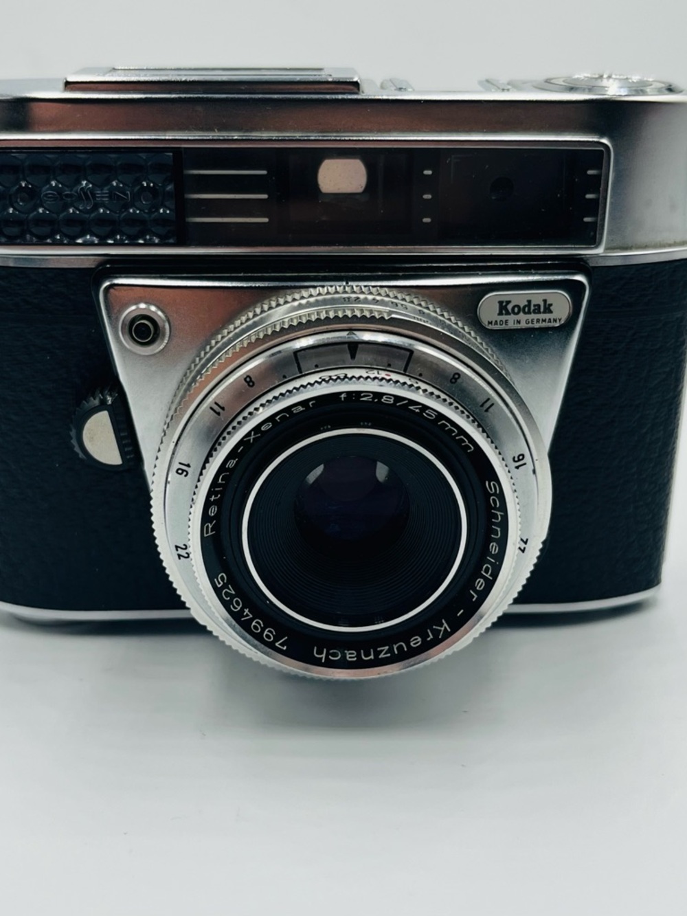 Kodak Black and Silver Classic Film Camera with Schneider Lens